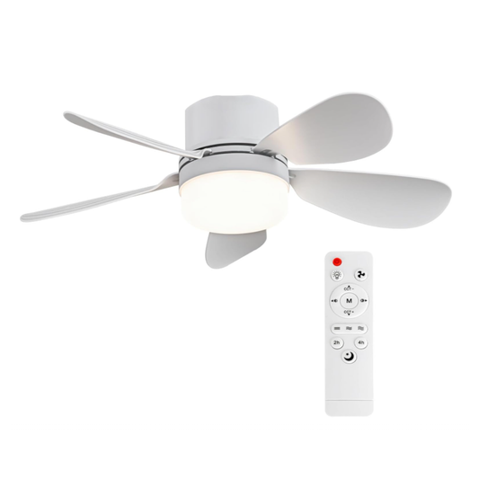 Ventilador de Techo LED + control remoto de regalo.